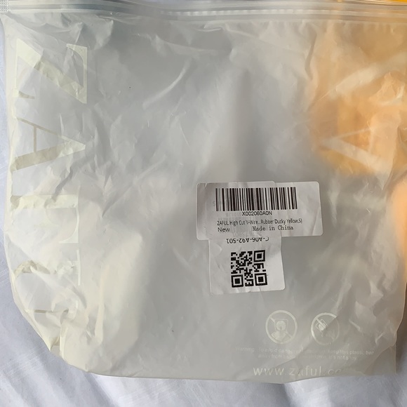 NWT Zaful Two Piece Yellow Bikini - Picture 7 of 7